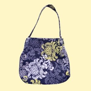 VERA BRADLEY Quilted Multicolor Pattern Magnetic Closure Tote Bag